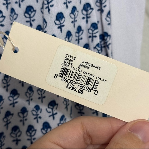 Rebecca Taylor Exclusive NWT Tulip Ditsy Floral Print Pants Size 6 - Picture 5 of 5